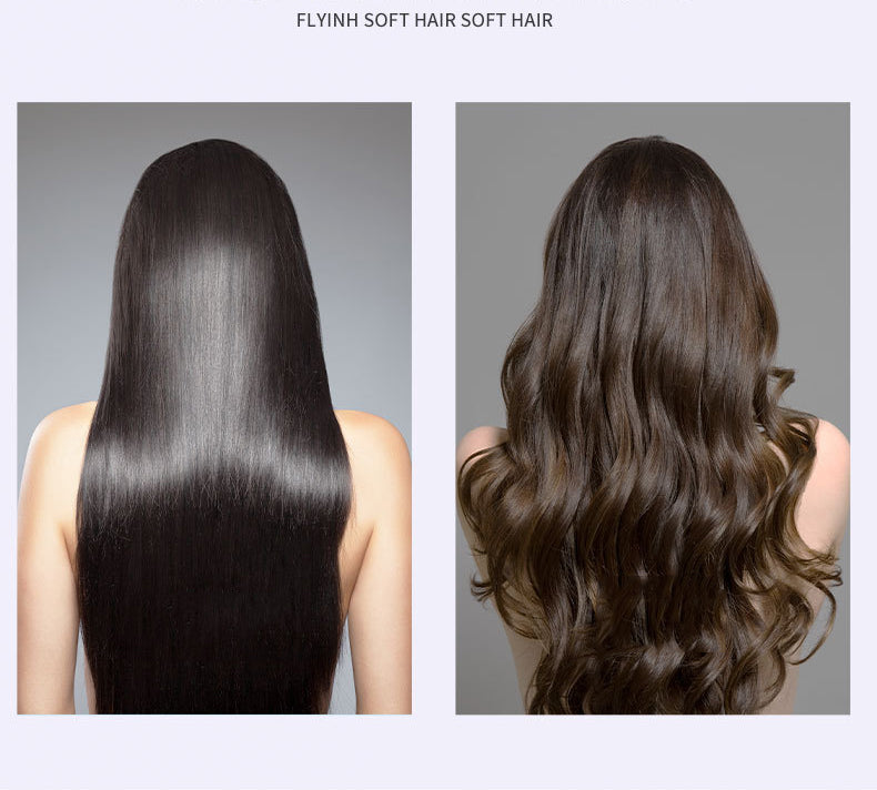 Straight Hair Comb Lazy Two-In-One Egg Roll Head Curling Iron Electric Coil Straight Dual-Use Electric Copper Comb