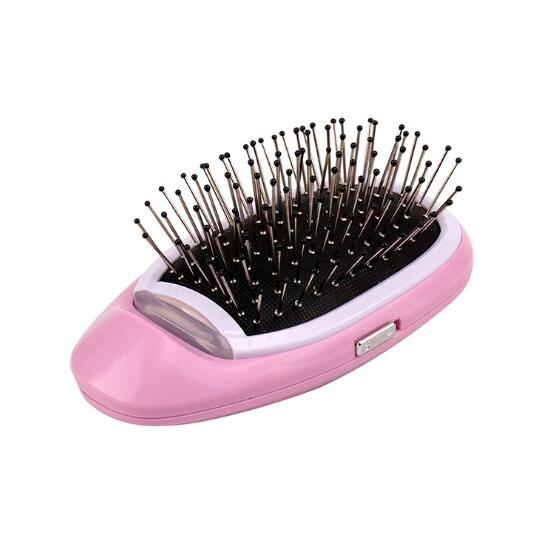 Ionic Electric Hairbrush, Portable Electric Ionic Hairbrush Negative Ions Hair Comb Brush Hair Modeling Styling Magic Hairbrush