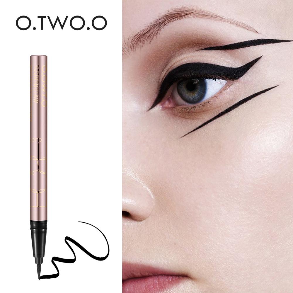 O.TWO.O 1PC NEW Beauty Cat Style Black Long-lasting Waterproof Liquid Eyeliner Eye Liner Pen Tool