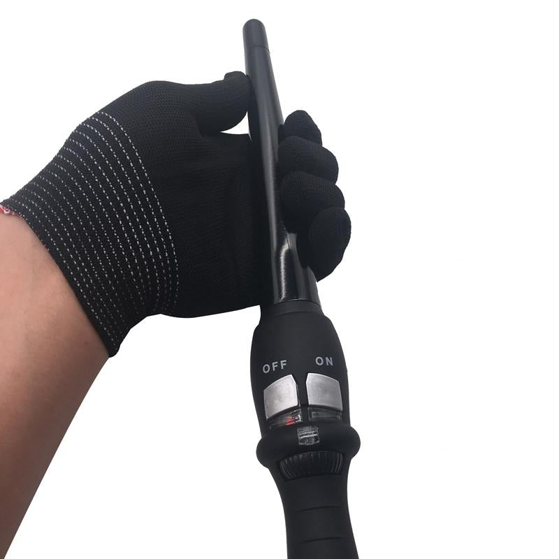 curlers conical curling iron single tube ceramic glaze pear flower cone electric hair curly hair : 110-240 - v