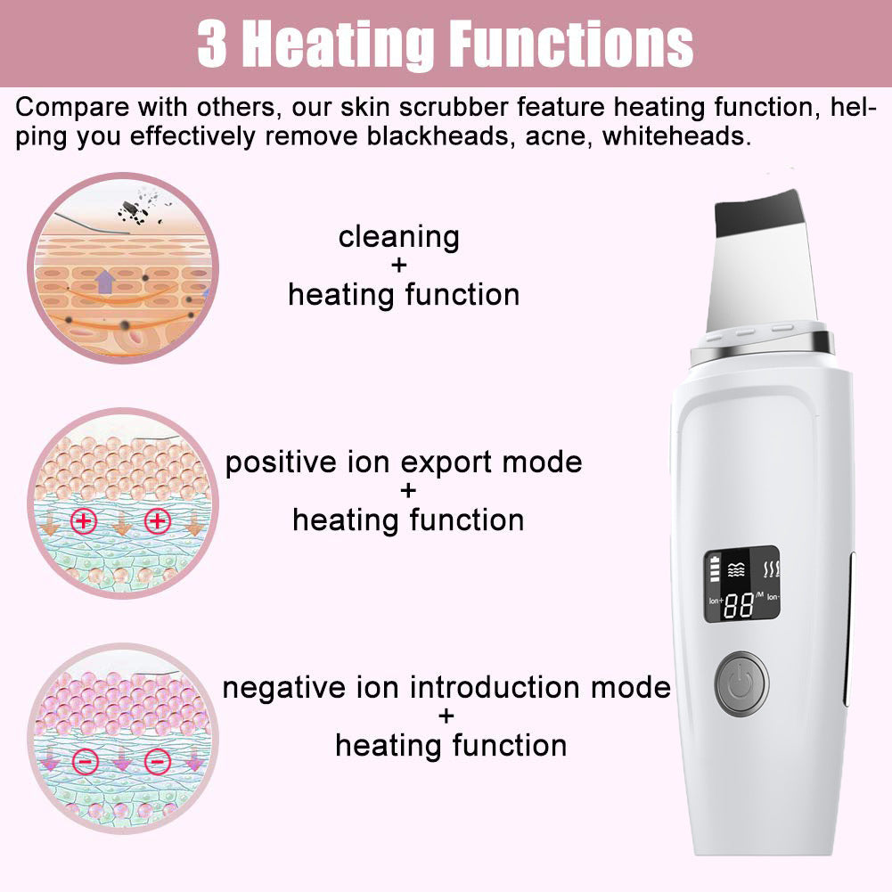LCD Screen Cleans Pores Removes Blackheads And Pimples Oil And Dirt Facial Peeling Machine