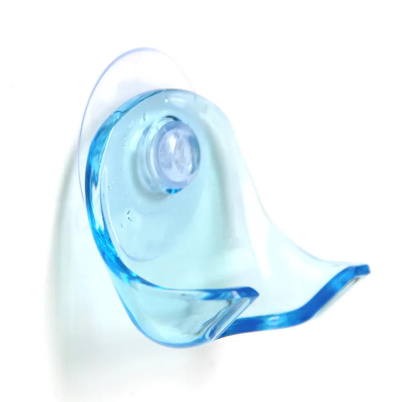 Wall-Sucking Razor Stand Toothbrush Shaver Cap Holder Bathroom Shower Razor Holder good