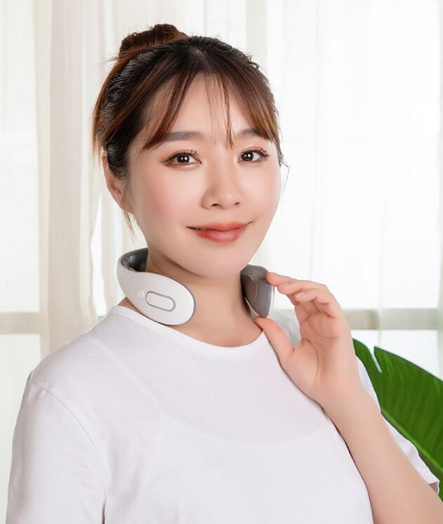 Cervical Spine Massager Home Electric Intelligent Neck Guard Neck Massager Spine Pulse Shoulder And Neck Massager