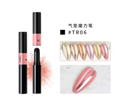 Chrome Stick - Nail Art Mirror Effect Air Cushion Powder Pen