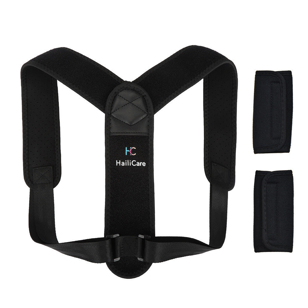 Humpback Correction Belt HailiCare Adjustment Sitting Position Men And Women Wear Invisible Breathable Back Orthopedic Belt