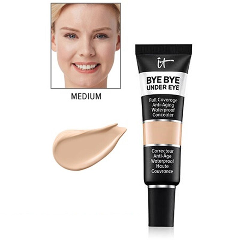 It Bye bye Under Eyes Concealer Cream Face Make Up Base Full Cover Dark Circles Acne 2 Colors Concealer