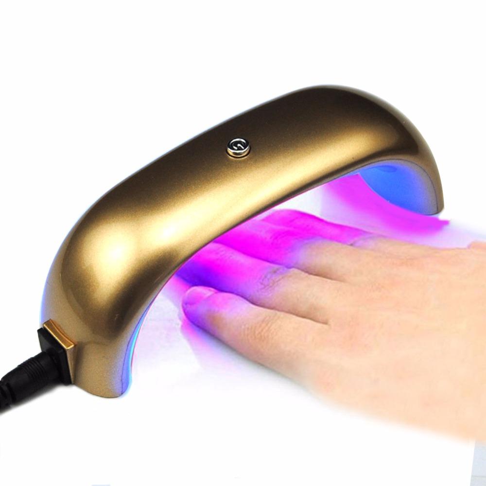 9W Mini USB LED UV Lamp Nail Dryer For Curing Nail Art Manicure Tools