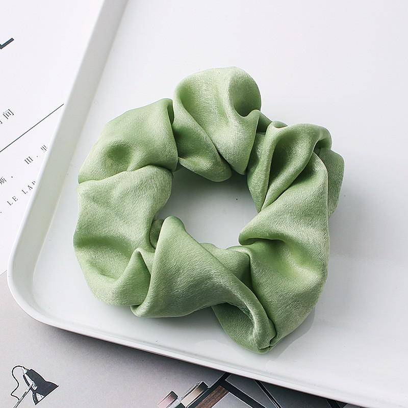 New Hot Sale Elastic Hair Ties Bands And Mask Sets Solid Color Hair Accessories For Women Girls Headband Scrunchie