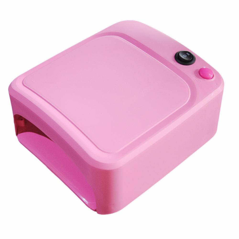 36W UV Lamp Gel Nail Dryer Nail Lamp Curing for UV Nail Gels Polish Nail Art Tools 818