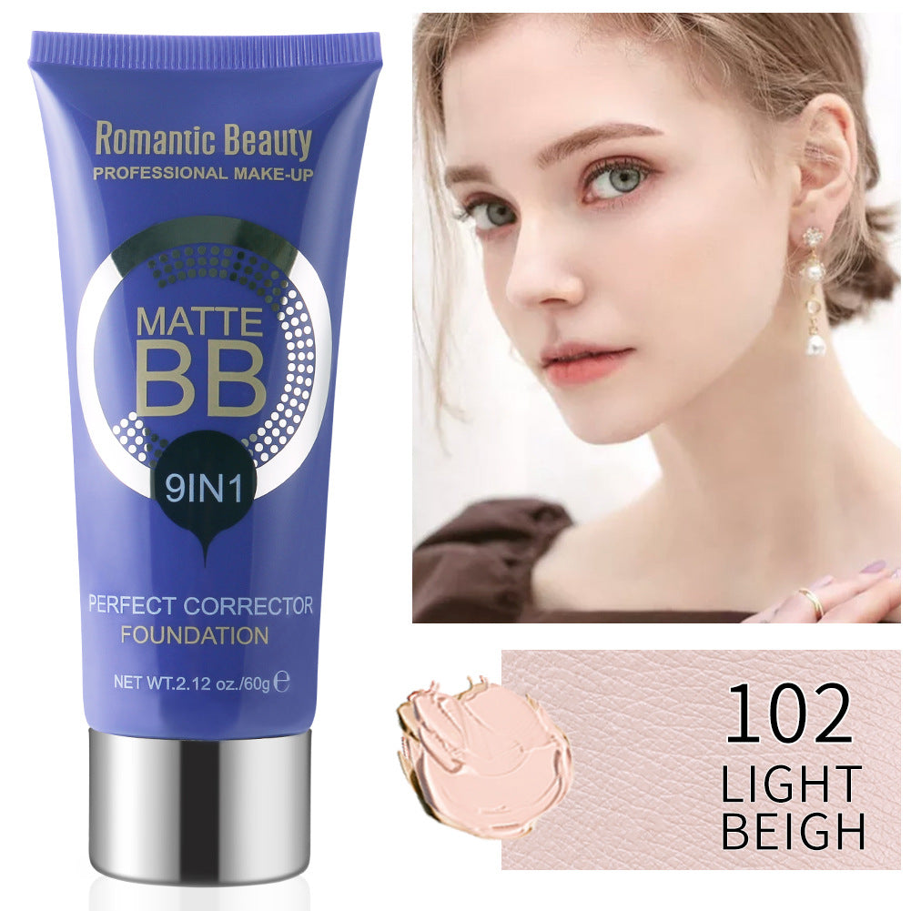 Omantic Beauty Liquid Foundation To Beautify Facial Pores Concealer Not Easy To Take Off Makeup BB Cream
