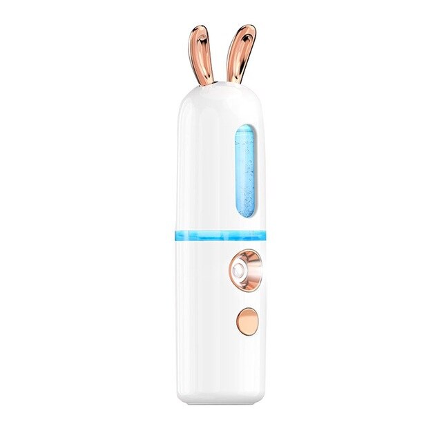 Nano Hydrating Instrument Spraying Machine Negative Ion Nano Steaming Face Moisturizing Cute Fawn Bunny