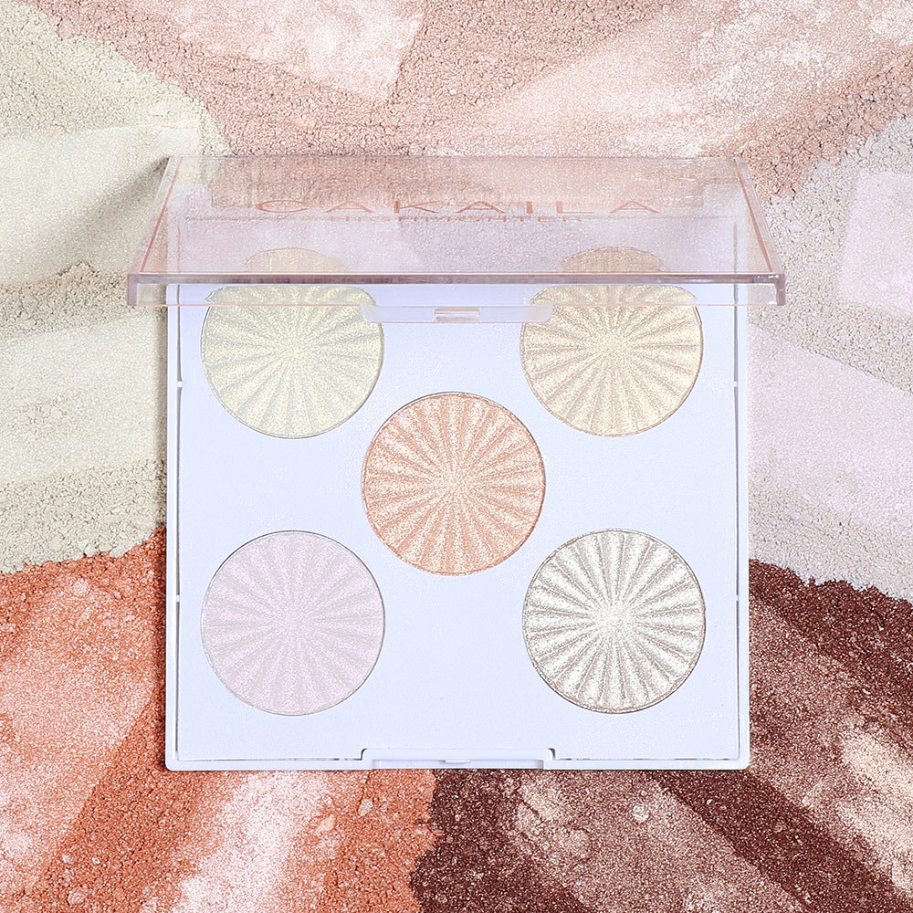 CAKAILA 5 color baking powder highlighting powder enhances silhouette contour