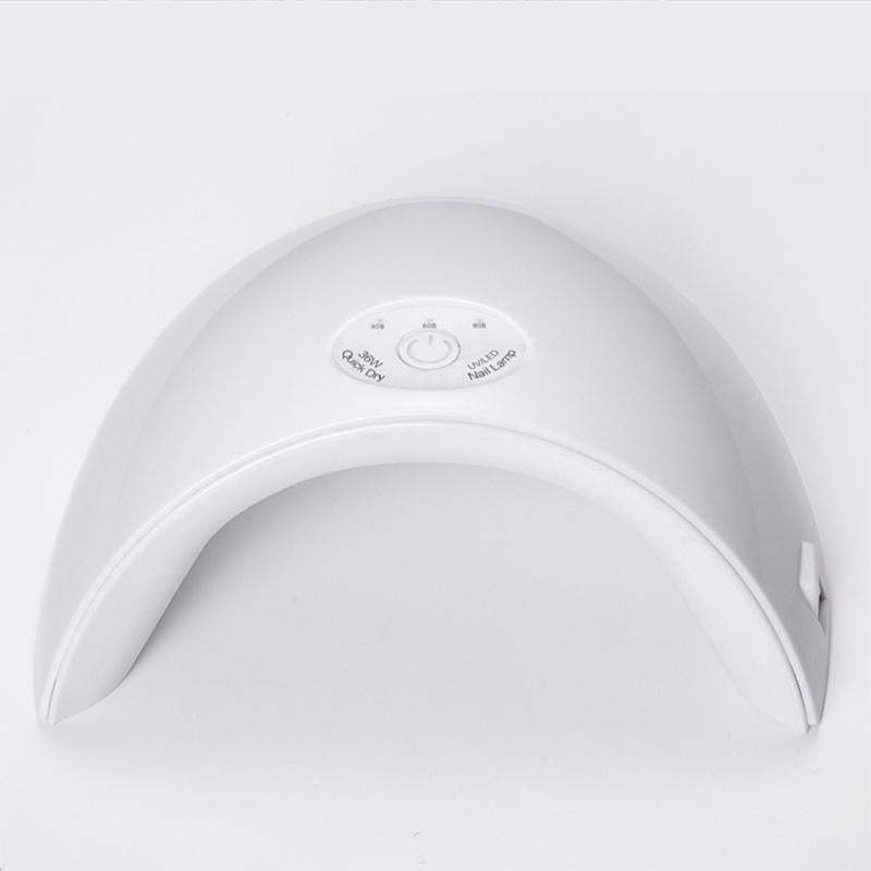 36W Led UV Lamp Nail dryer 12pcs LED Nail Lamp for Nail Gel Polish Manicure With Timer button Sensor Nail Art Tools
