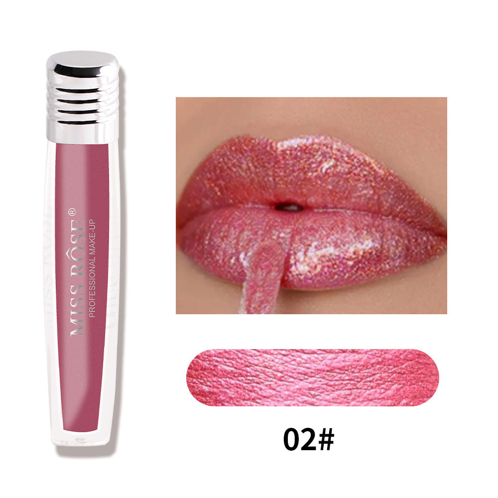 Candy Pearl Lip Gloss Liquid Matte Lip Gloss Without Color Loss And Non-Sticky Cup Velvet Lip Glaze