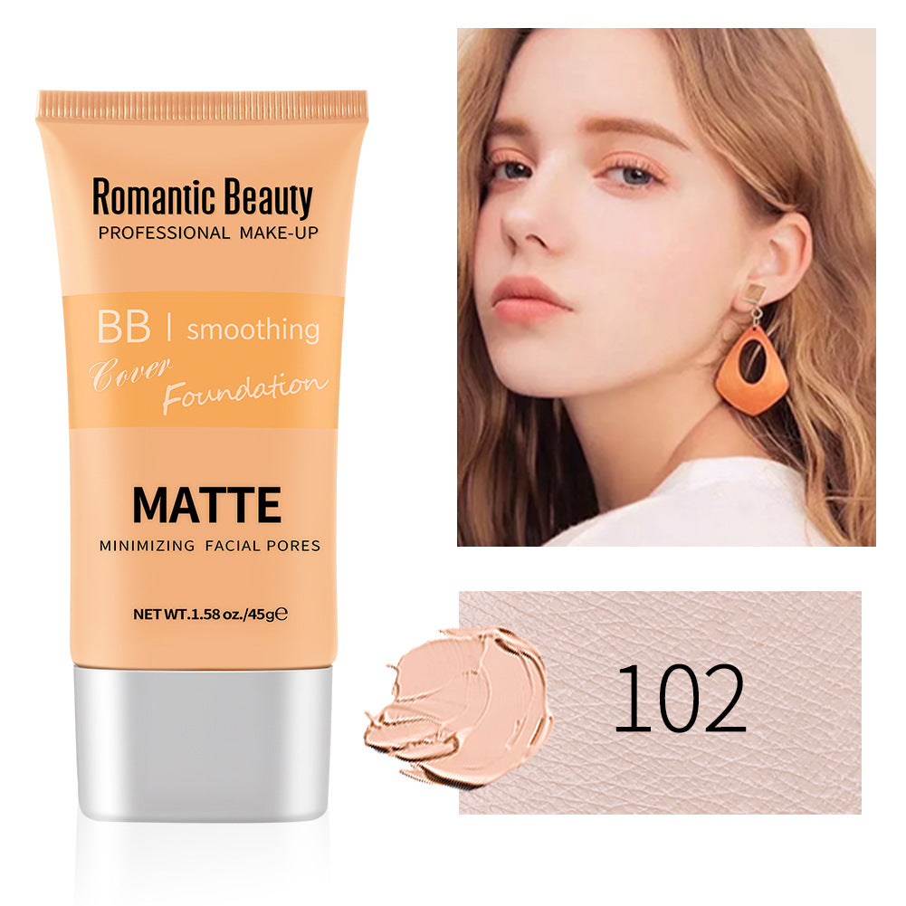 Romantic Beauty Waterproof Non-Standing Portable Foundation Oil Control Long Lasting Concealer Foundation