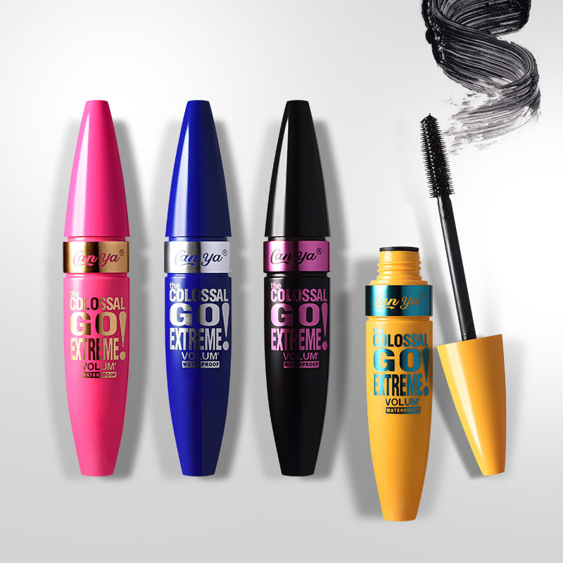 Canya 4d Mink Mascara Fiber Dense Waterproof Curling Mascara