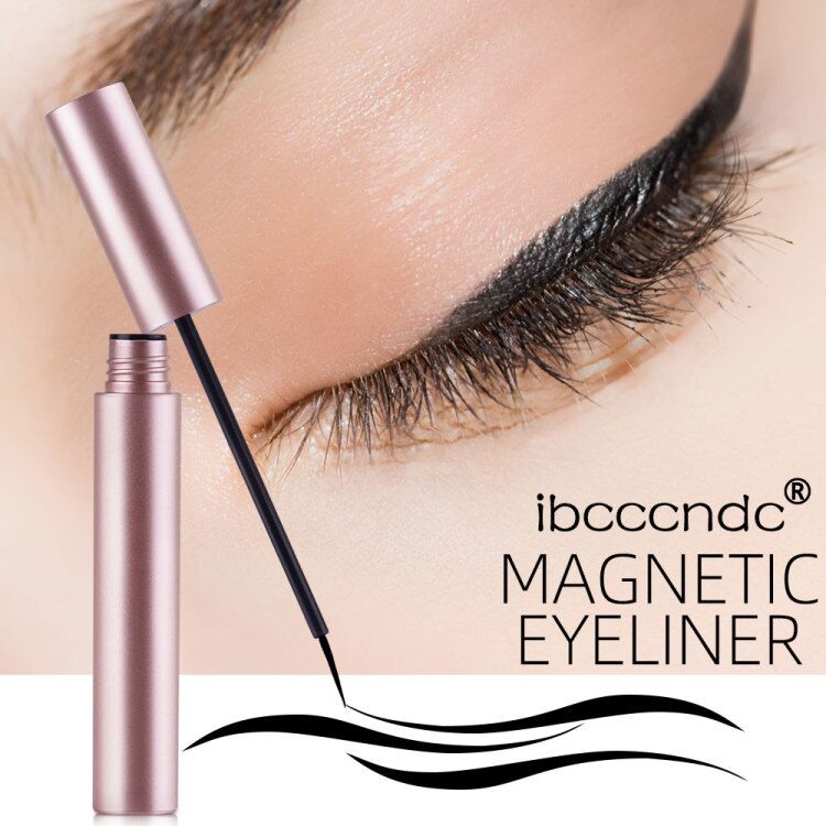 5 Ml Magnetic Liquid Eyeliner For Magnets Eyelashes Rose Gold Quick Drying Waterproof Eye Liner Girls Make-Up Cosmetic Tool