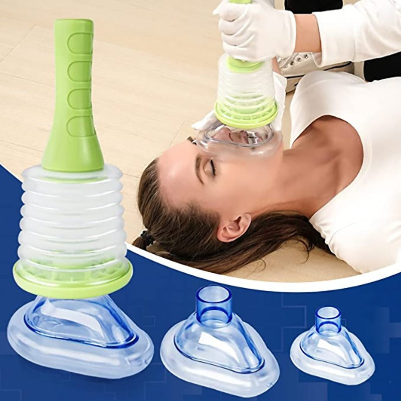 Choking Emergency Device Respiratory Training Device Asphyxia Emergency Respiratory Mask Breathing