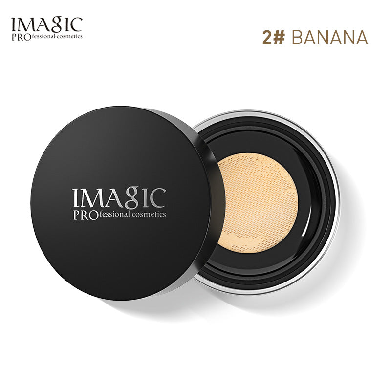 IMAGIC Makeup Loose Powder Oil Control Powder Long Lasting Concealer Waterproof Non-Removing Invisible Pores Make Up