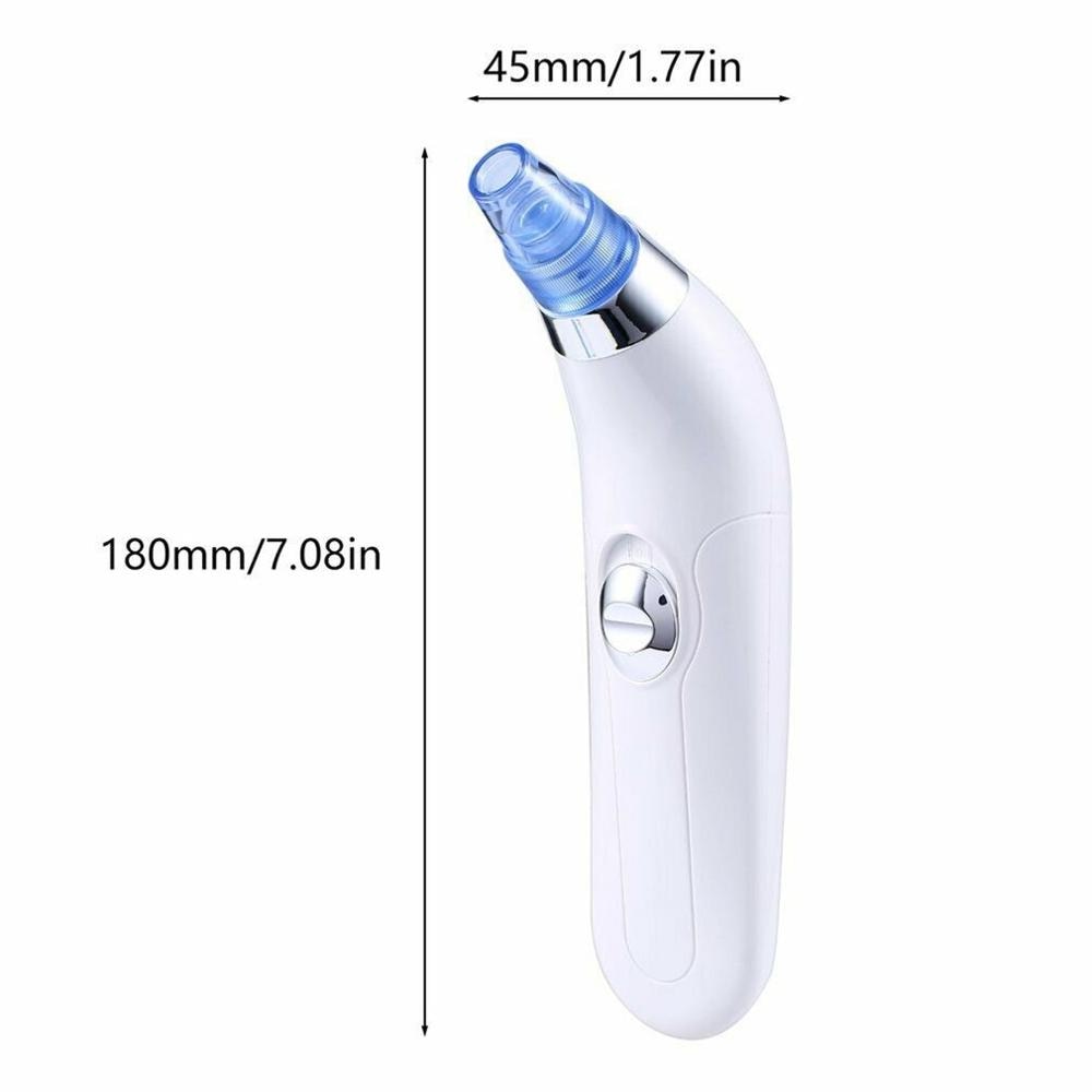 Vacuum Suction Blackhead Remover Nose Facial Pore Cleaner Spot Acne Black Head Pimple Removal Beauty Face Skin Care Tool