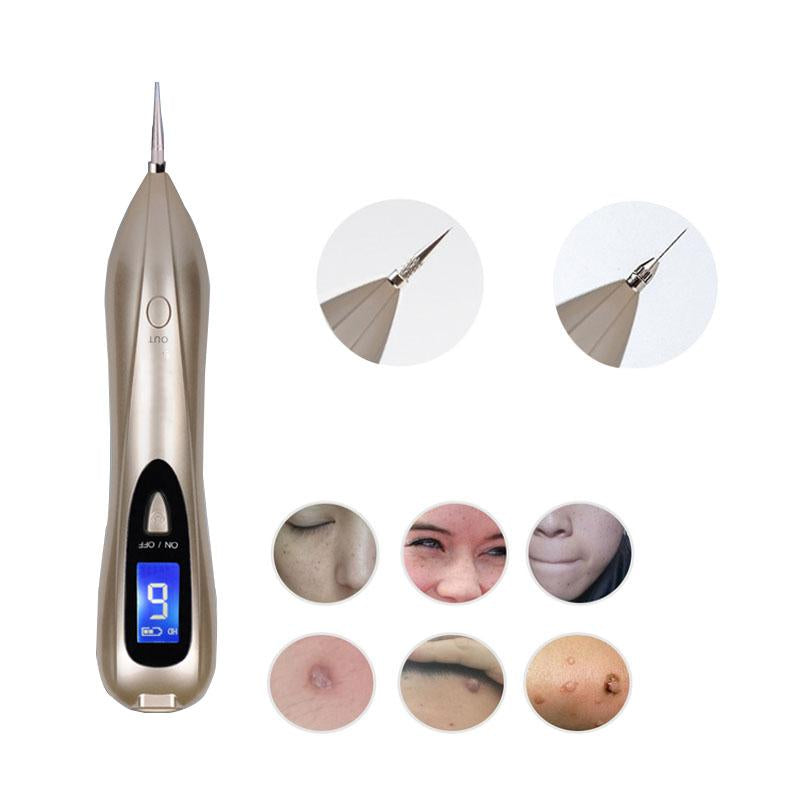 Laser Plasma Pen LCD Skin Care Point Pen Skin Wart Tag Tattoo Removal Tools
