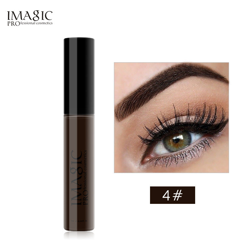 IMAGIC Makeup 4 Colors Eyebrow Cream Non-Bleeding Non-Marking Waterproof And Long-Lasting Liquid Eyebrow