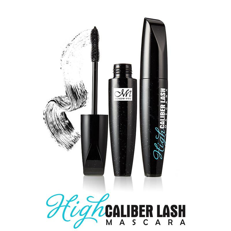 MENOW Cosmetics Black Mascara Waterproof Thick Long Lock Color Lasting Flat Brush Head Mscarasa M302
