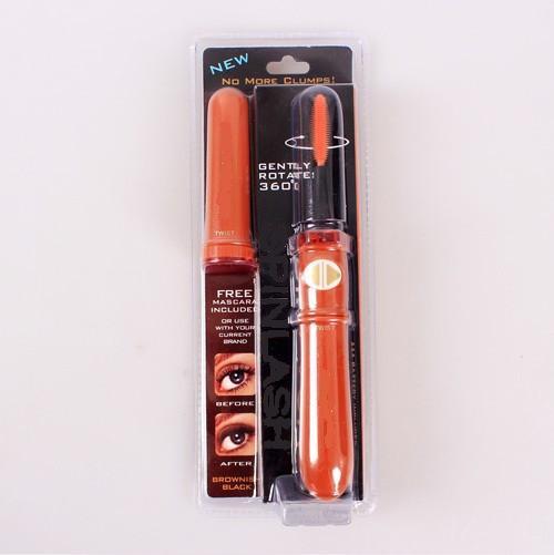 gently 360 Rotating Eyelash Curler Roller Wand Brush spin lash line coat curl lashes brush rotary