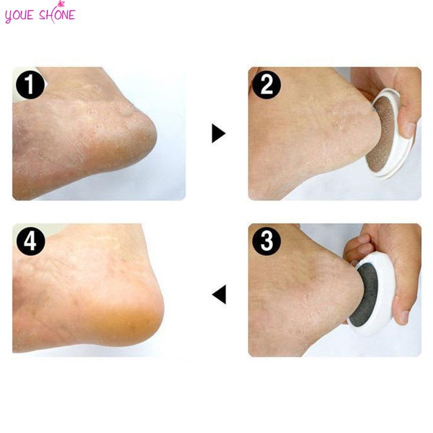 YOUE SHONE 1pcs Pedicure Ped Pod Egg File Foot Smooth Care Dry Hard Skin Remover Feet Care Home Use