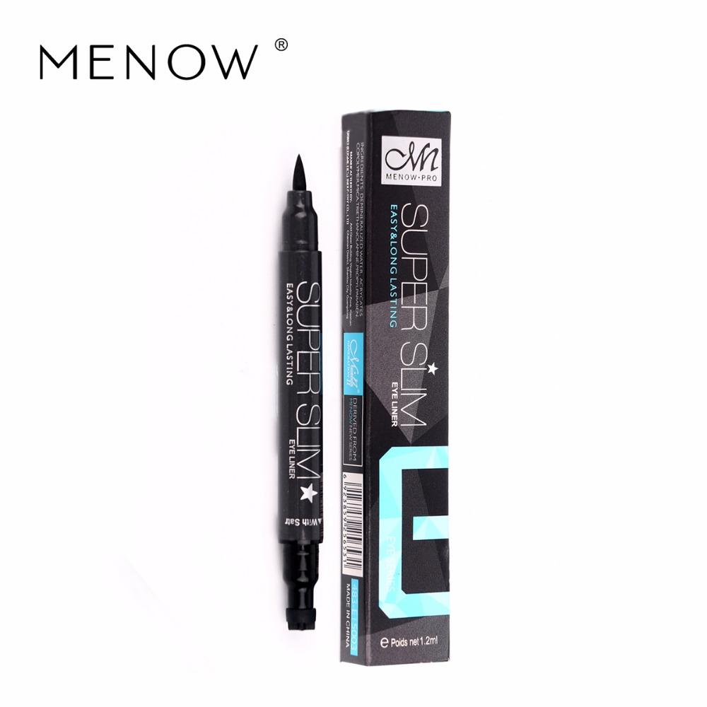Menow Brand Star Eyeliner Black Long Lasting liquid Eye Liner Pencil liquid Cosmetic Beauty Makeup super slim easy use E15003