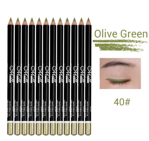 MENOW 12 Colors Eye Make Up Eyeliner Pencil Waterproof Eyebrow Beauty Pen Eye Liner Lip sticks Cosmetics P08005