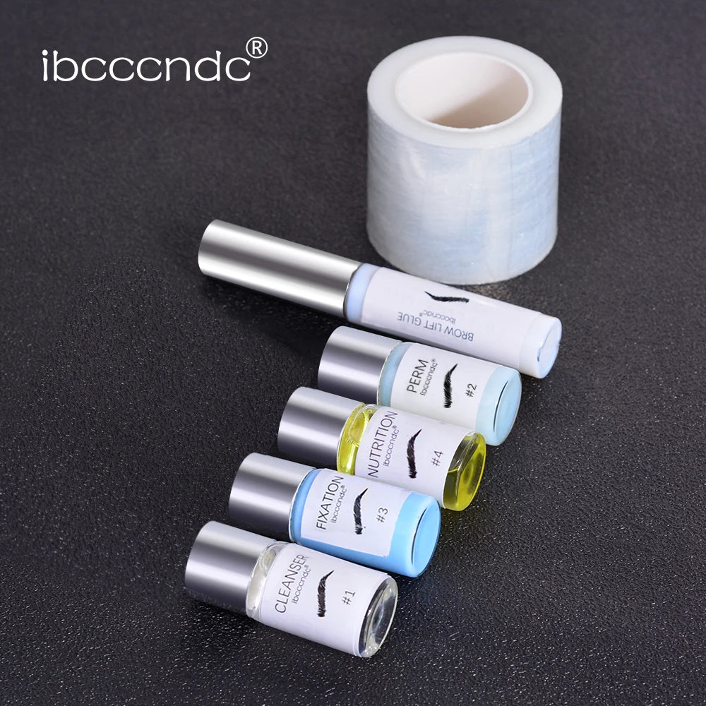 1 Set Semi-pernament Brow Lift Kit Eyebrow Lamination Kit Styling Perming Setting Curling Brow Lamination Beauty Salon Home Use