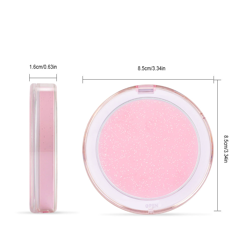 10 Lights LED Mini Makeup Mirror 1X 3X Magnify Hand Held Fold Small Portable Micro USB Connect Cable Built-in Battery Chargeable