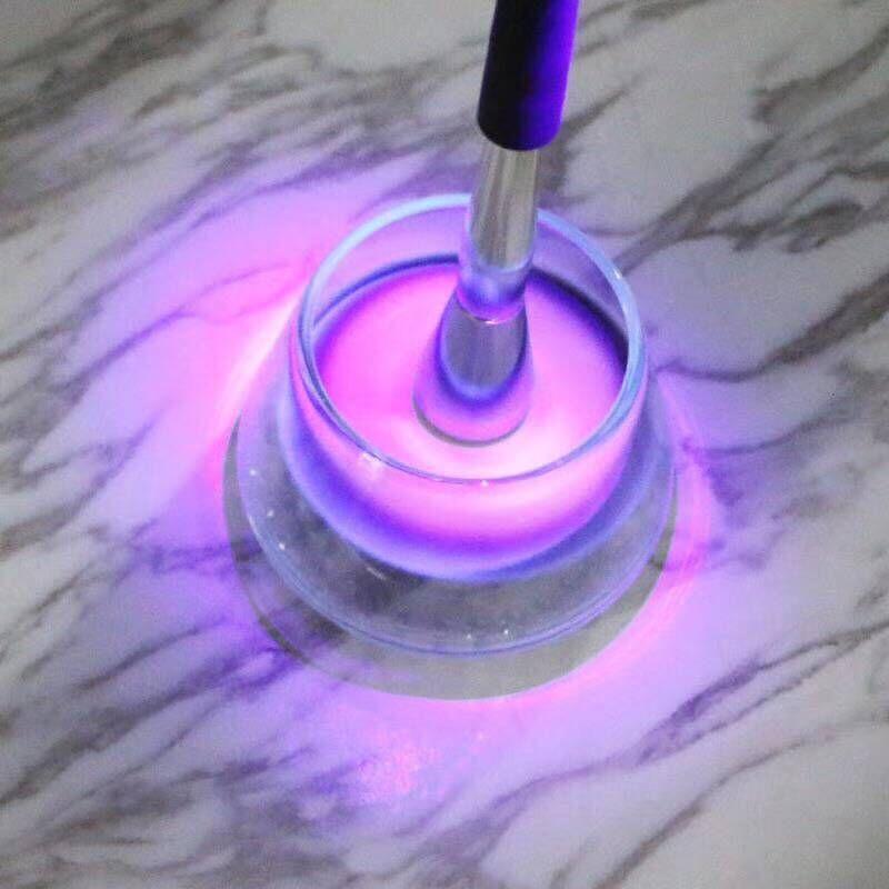 MSQ Professional Makeup Brushes Cleaner Dryer Washing Machine Automatic Rotation Cosmetic Make Up Brush Set Cleaning Tool