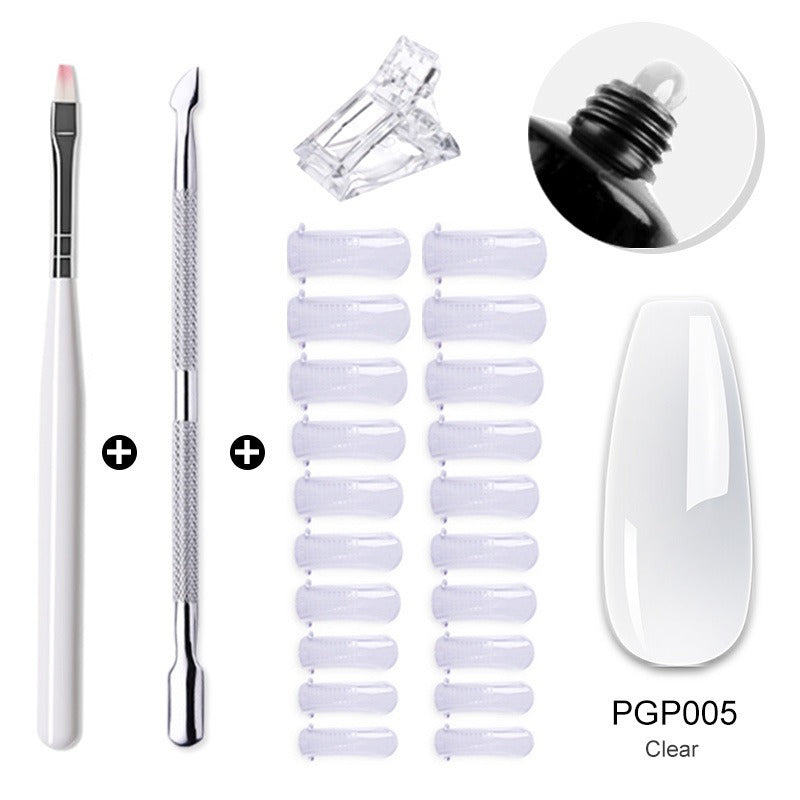 Nail Enhancement Crystal Extension Gel Tool Set Fast Extension Crystal Model Gel Uv Phototherapy Gel