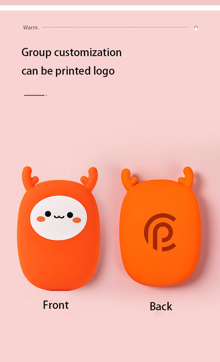 Self Heating Replacement Core Silicone Warm Hand Egg Mini Portable Hand Warmer In Winter