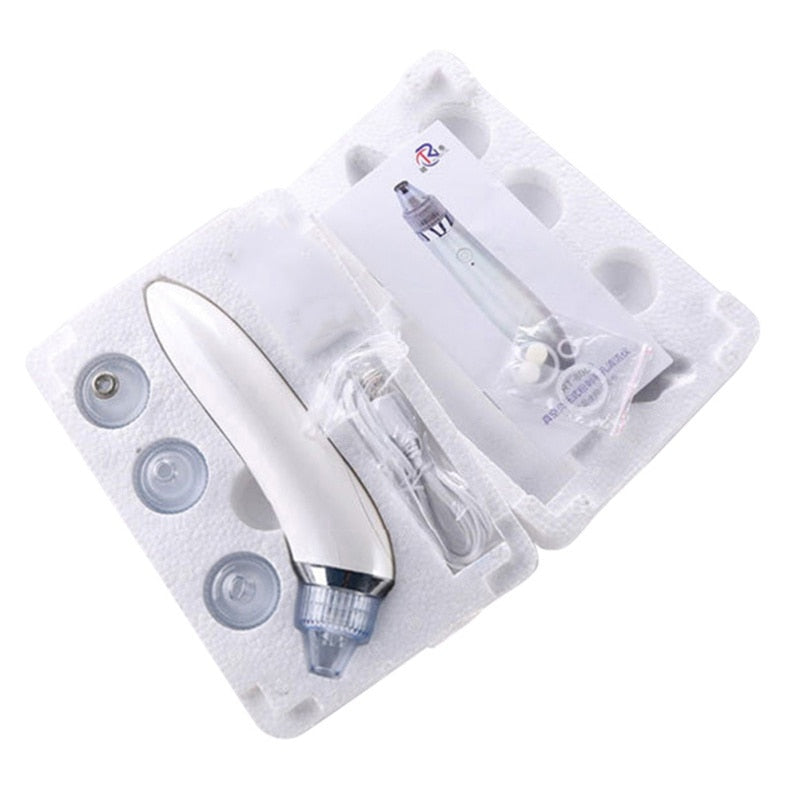 Electric Mini Handheld Dead Skin Acne Vacuum Suction Blackhead Removal Face Lifting Skin Tightening Rejuvenation Beauty Machine