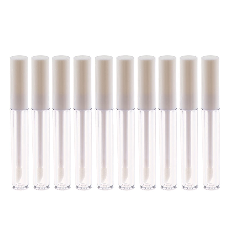 10pcs/lot Plastic Lip Gloss Tube DIY Lip Gloss Containers Bottle Empty Cosmetic Container Tool Makeup Organizer Wholesale
