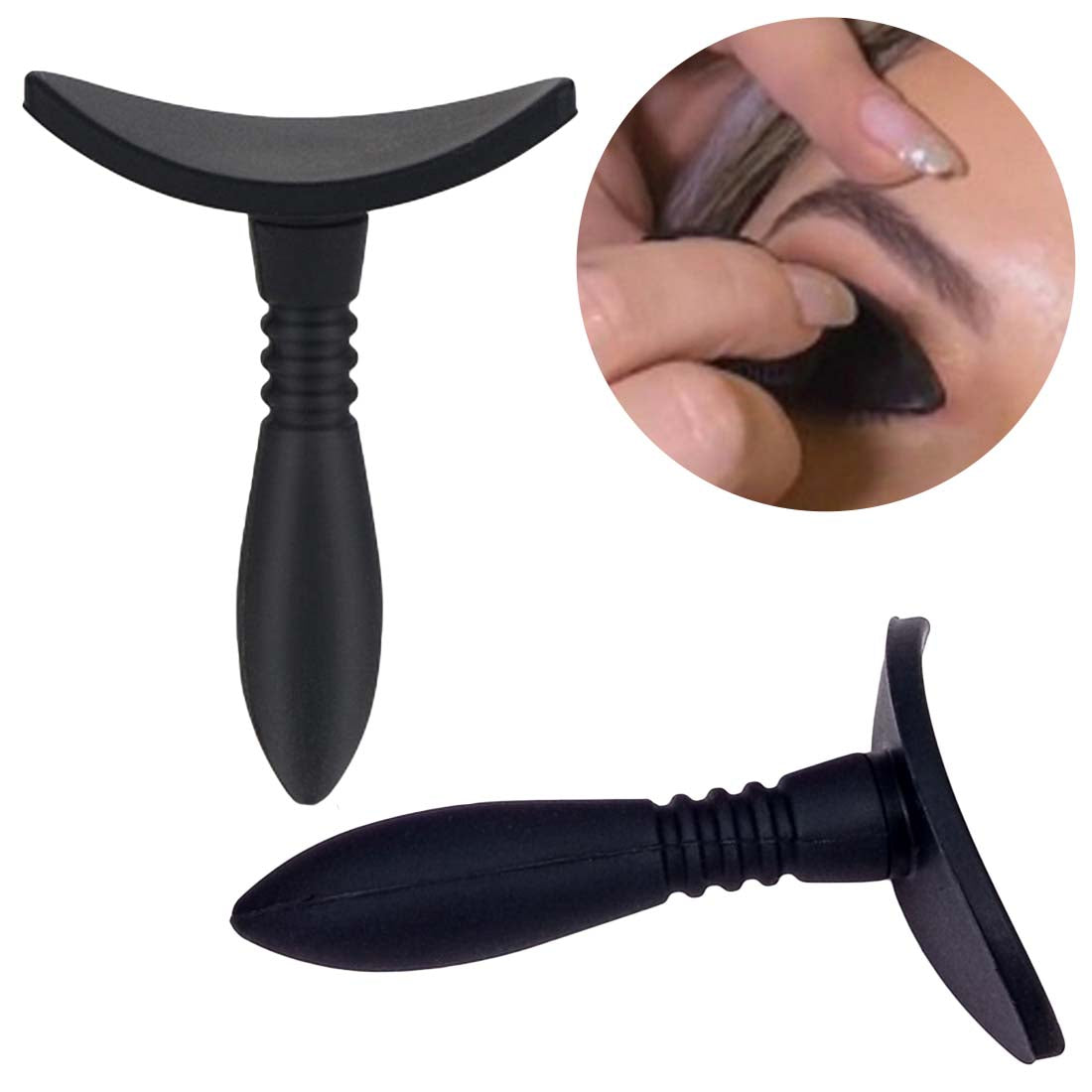 High Quality  Lazy Silicon Eye Shadow Stamp Crease Eyeshadow Stamp Glittering Lazy Applicator Silicon Eyeshadow Seal Makeup Tools