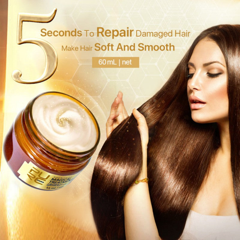 treatment mask 5 seconds Repairs damage restore soft hair 60ml for all hair types keratin Hair & Scalp Treatment
