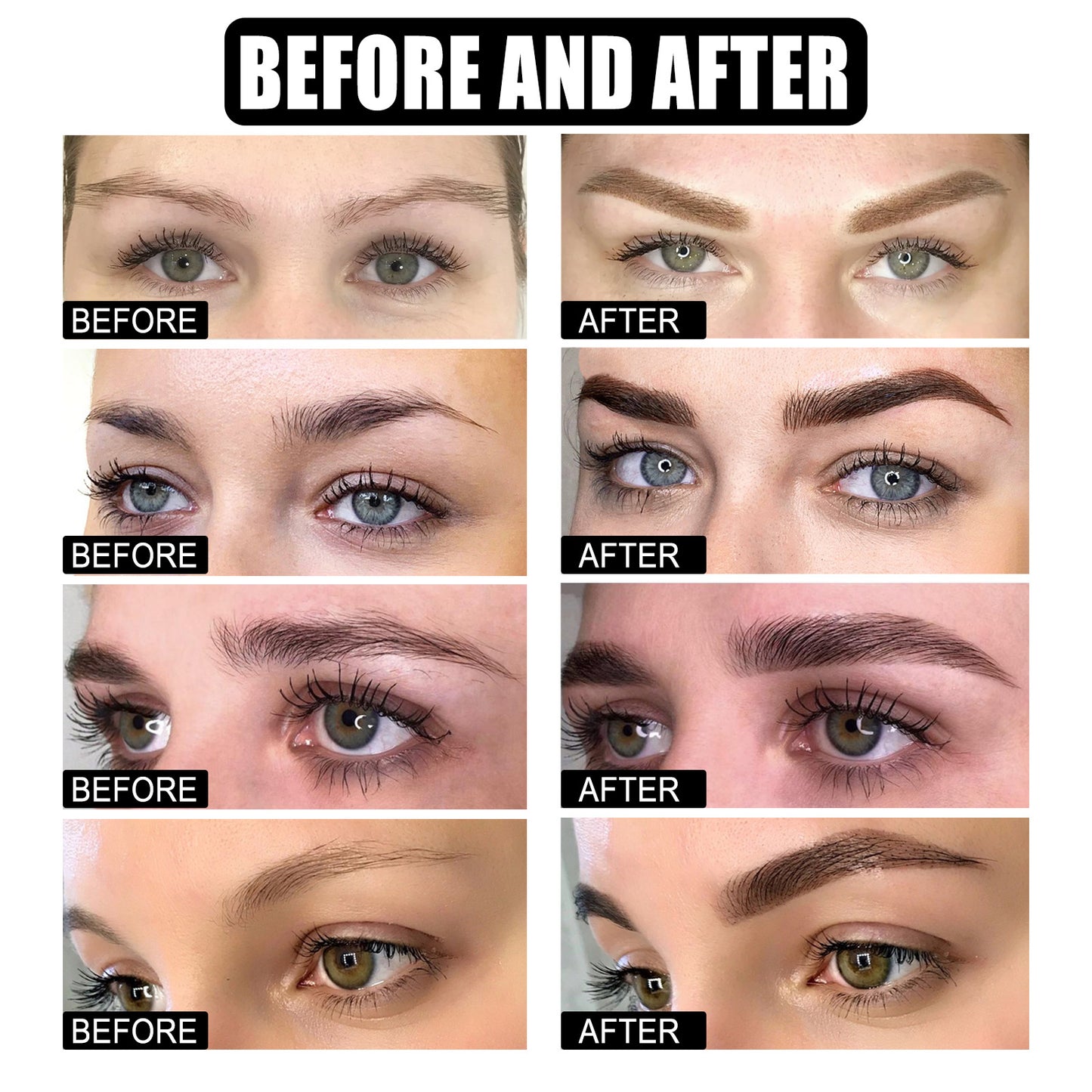 EELHOE Eyebrow Cream Styling Soap Colorless Transparent Refreshing Lasting Natural Makeup Eyebrow Styling Eyebrow Brush