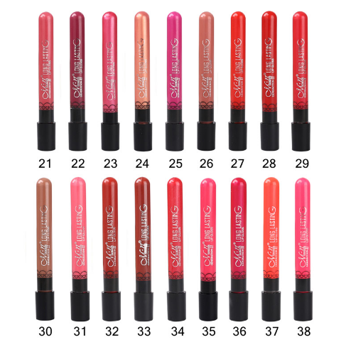 Menow Brand 38Color Lipgloss Matte Long Lasting Moisturizer Sexy Lip 1415