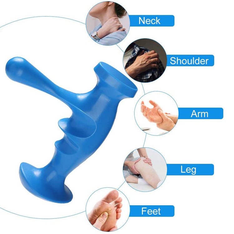 Thumb Massager Acupoint Massage Gun Three Foot Massager Set