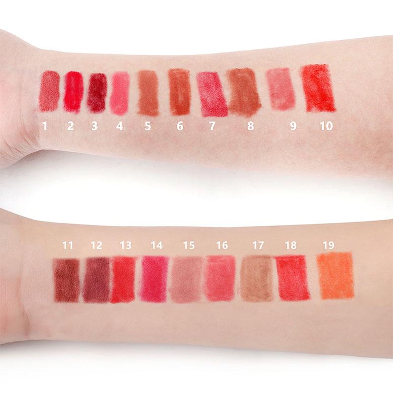 Menow 19 Color KISS PROOF Sexy Beauty Waterproof Lipstick Pen Lasting Do Not Fade Lipstick Gift 1Pcs Pencil Sharpener P13016