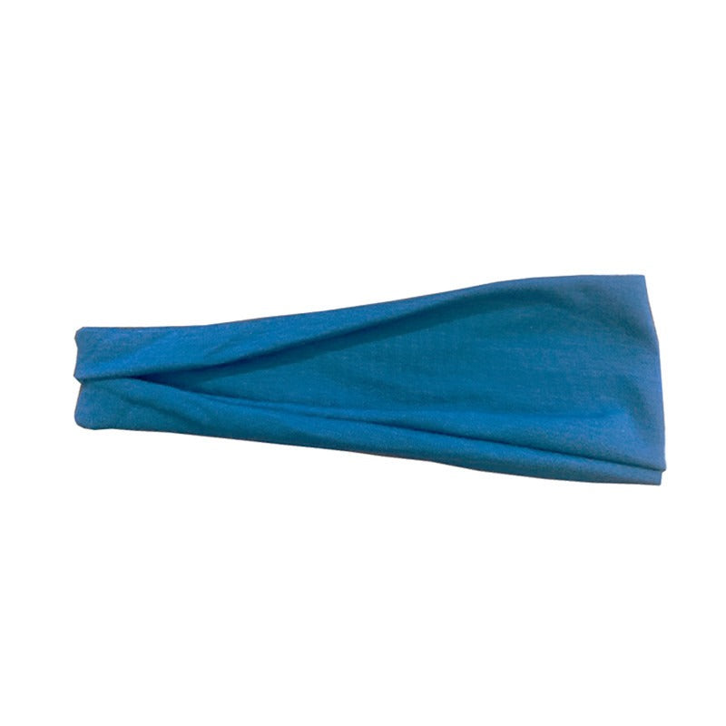 Sports headband women's yoga headband men's running headband sweat absorbing headscarf