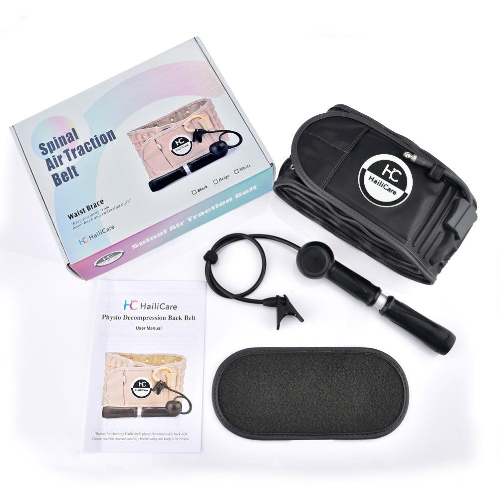 HailiCare Inflatable Belt Waist Retractor Home Waist Support Fixed Belt Health Supplies