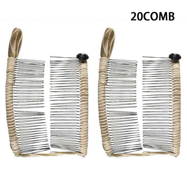 Hair Clip Hairpins and dish Girls Curly Hair Accessory Stretchable Banana Comb Hairpins Pins Styling Hair Coloring Chalk