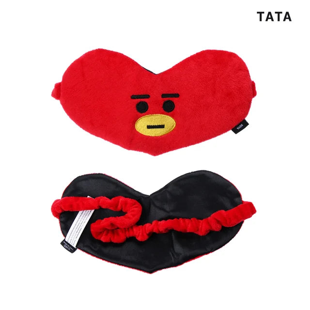 PC Cute Kpop BTS Bangtan Boys Rest Sleep Mask BT21 Suga TATA Chimmy RJ Cooky EyeShade Eye Masks Patch Eyes Care Tools