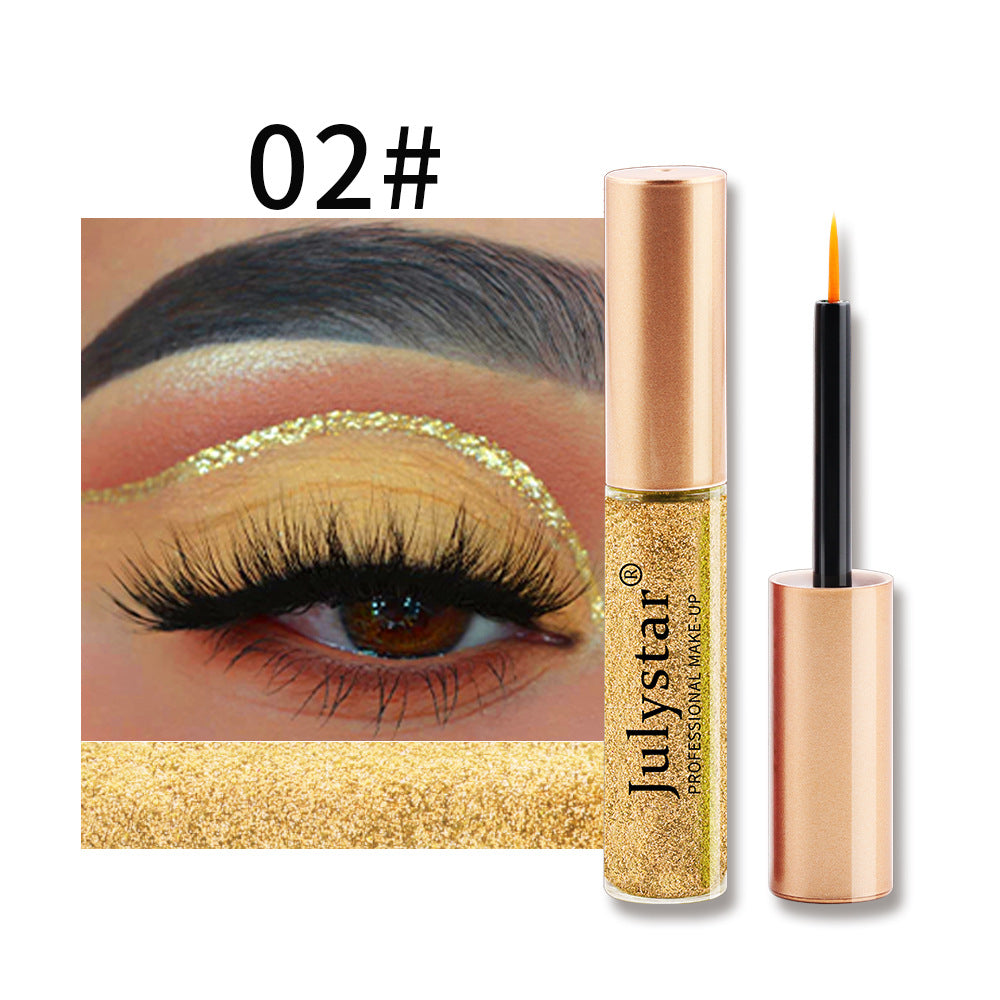 Waterproof Oil Proof Non Smudging Eyeliner Liquid Eyeliner Liquid Pen Pearl Colored Eyeliner Pen