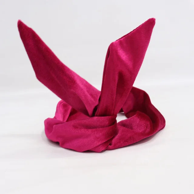 Fabric butterfly knot headband cute rabbit ear headdress headband and headband